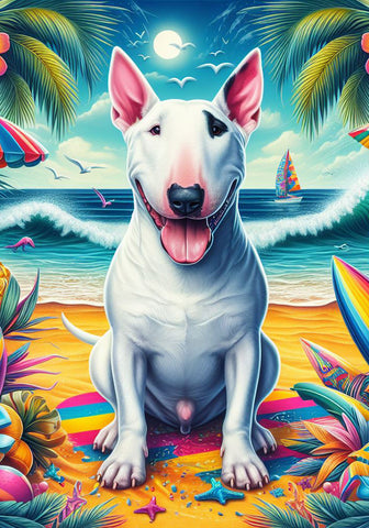 Bull Terrier Mini - Best of Breed DCR Summer Outdoor Flag