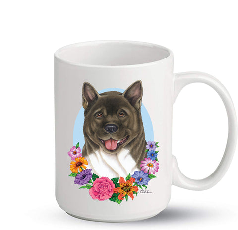 Akita - Best of Breed Ceramic 15oz Coffee Mug