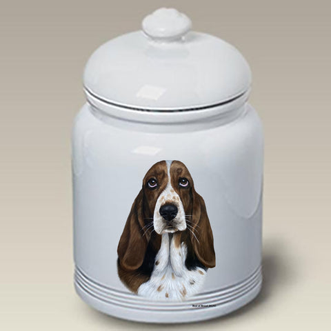 Basset Hound - Best of Breed Dog and Cat Treat Jars