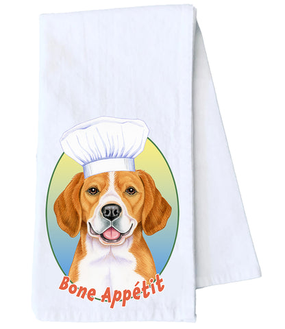 Beagle - Tomoyo Pitcher Kitchen Tea Towel Size 12" x 18" 100% Cotton