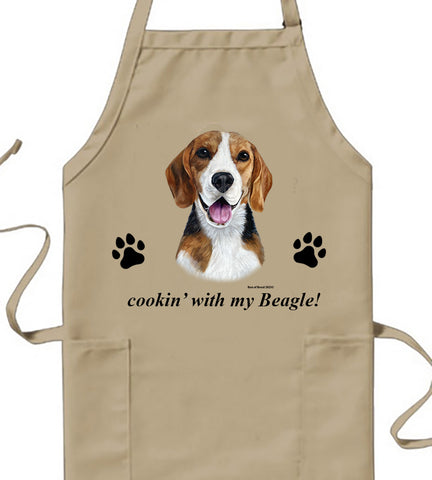Beagle -  Best of Breed Cookin' Aprons