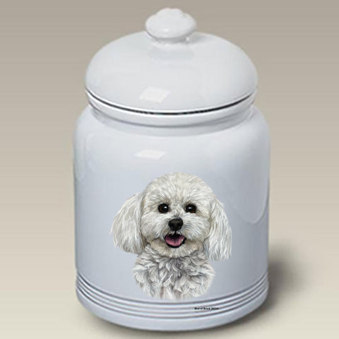 Bichon Frise Show Cut - Best of Breed Dog and Cat Treat Jars