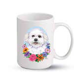 Bichon Frise Puppy Cut - Best of Breed Ceramic 15oz Coffee Mug