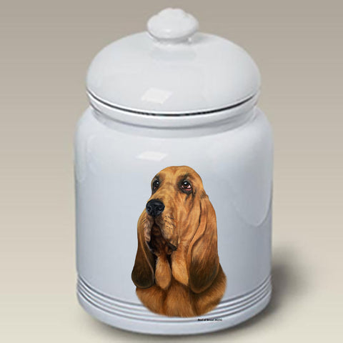 Bloodhound - Best of Breed Dog and Cat Treat Jars