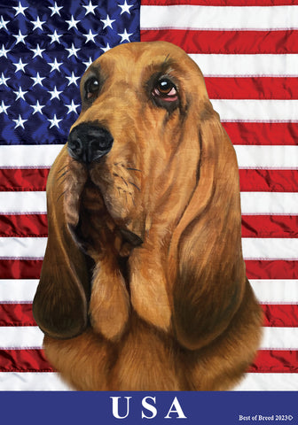 Bloodhound - Best of Breed All-American II Outdoor Flag