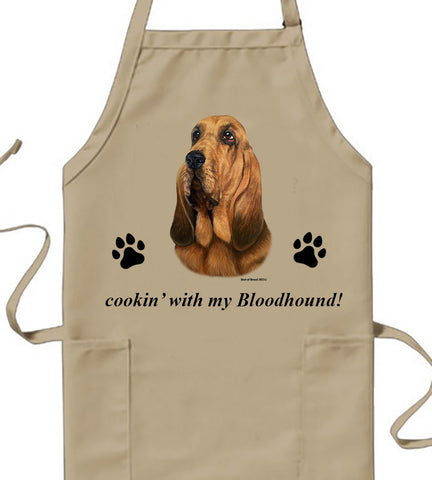 Bloodhound - Best of Breed Cookin' Aprons