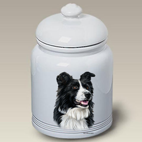 Border Collie -  Best of Breed Dog and Cat Treat Jars