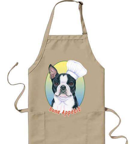 Boston Terrier - Tomoyo Pitcher Cookin' Apron