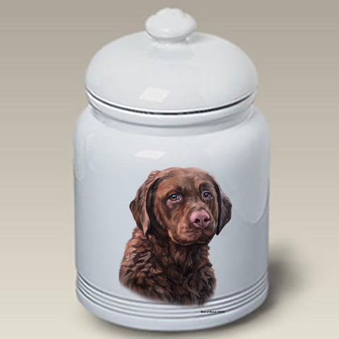 Chesapeake Bay Retriever - Best of Breed Dog and Cat Treat Jars