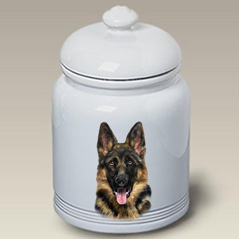 German Shepherd  - Best of Breed Dog and Cat Treat Jars