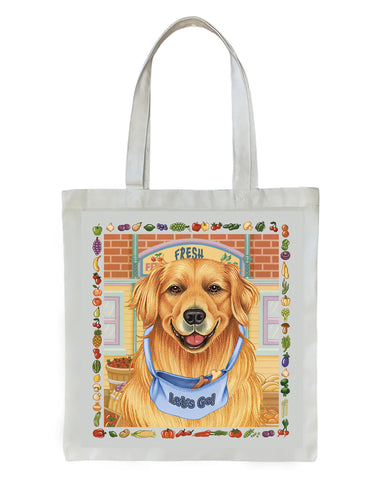 Golden Retriever - Tomoyo Pitcher   Dog Breed Tote Bags