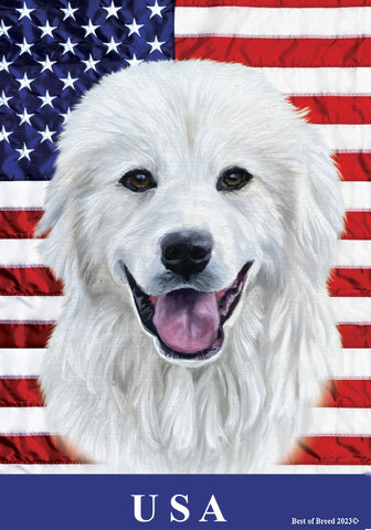 Great Pyrenees - Best of Breed All-American II Outdoor Flag