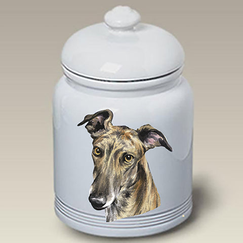 Greyhound - Best of Breed Stoneware Ceramic Treat Jars