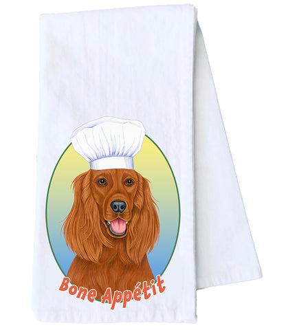 Irish Setter - Tomoyo Pitcher Flour Sack Towel  Size 28" x 28" 100% Cotton