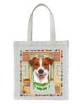 Jack Russell - Tomoyo Pitcher   Dog Breed Tote Bags
