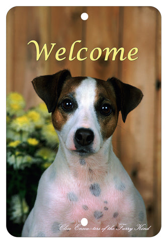 Jack Russell Terrier - Best of Breed  Indoor/Outdoor Aluminum Sign 8" x 12"