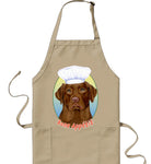 Chocolate Labrador - Tomoyo Pitcher Cookin' Apron