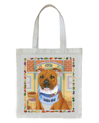 Pit Bull Tan - Tomoyo Pitcher   Dog Breed Tote Bags