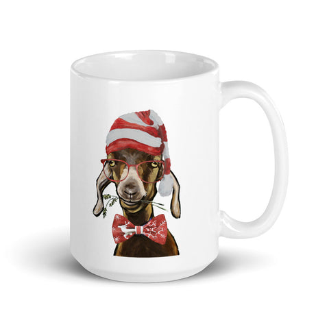Goat Mug 'Billy', Christmas Coffee Mug, 15oz Goat Mug