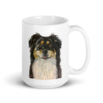 Border Collie Mug, Dog Coffee Mug, 15oz Border Collie Dog Mug