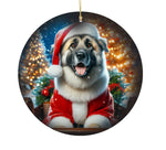 Anatolian Shepherd - Best of Breed DCR Christmas Tree Porcelain Ornament Double Sided