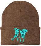 Border Collie - Embroidered Knit Hats