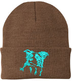 Border Collie - Embroidered Knit Hats