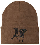 Border Collie - Embroidered Knit Hats