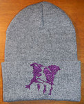 Border Collie - Embroidered Knit Hats