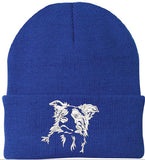 Border Collie - Embroidered Knit Hats