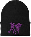 Border Collie - Embroidered Knit Hats