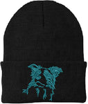 Border Collie - Embroidered Knit Hats