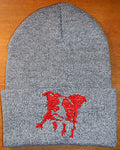 Border Collie - Embroidered Knit Hats