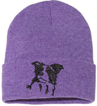 Border Collie - Embroidered Knit Hats