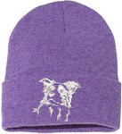 Border Collie - Embroidered Knit Hats