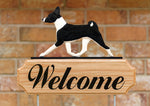 Basenji Black and White - Michael Park Collection Dog in Gait Welcome Stake