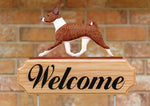 Basenji Brindle and White - Michael Park Collection Dog in Gait Welcome Stake