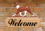 Basenji Red and White - Michael Park Collection Dog in Gait Welcome Stake