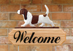 Basset Hound  Red and White - Michael Park Collection Dog in Gait Welcome Stake