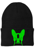 Boston Terrier - Embroidered Knit Hats