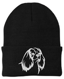 Cavalier King Charles - Embroidered Knit Hats