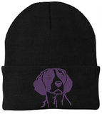 Beagle - Embroidered Knit Hats