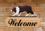 Border Collie Red - Michael Park Collection Dog in Gait Welcome Stake