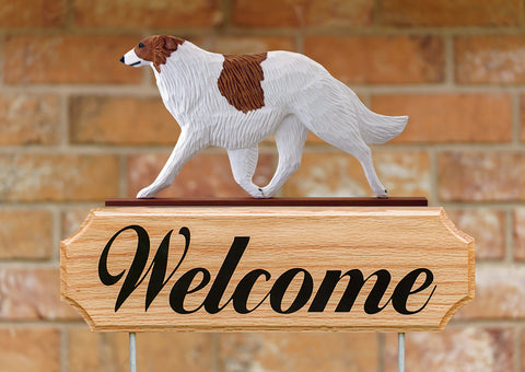 Borzoi Red - Michael Park Collection Dog in Gait Welcome Stake