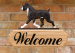 Boxer Brindle - Michael Park Collection Dog in Gait Welcome Stake