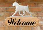 Boxer White - Michael Park Collection Dog in Gait Welcome Stake