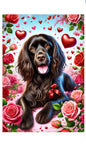 Boykin Spaniel - Best of Breed DCR Valentines Day Outdoor House and Garden Flag