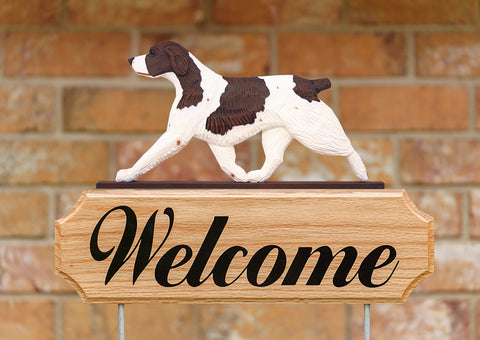 Brittany Spaniel Liver - Michael Park Collection Dog in Gait Welcome Stake