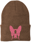 Boston Terrier - Embroidered Knit Hats