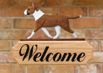 Bull Terrier Red - Michael Park Collection Dog in Gait Welcome Stake